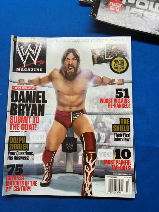 WWE magazines from 2013 the whole set - Picture 11 of 12